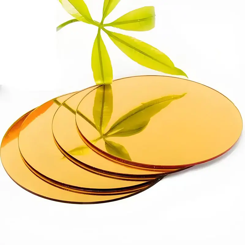 Auksinis veidrodinis akrilo lakštas